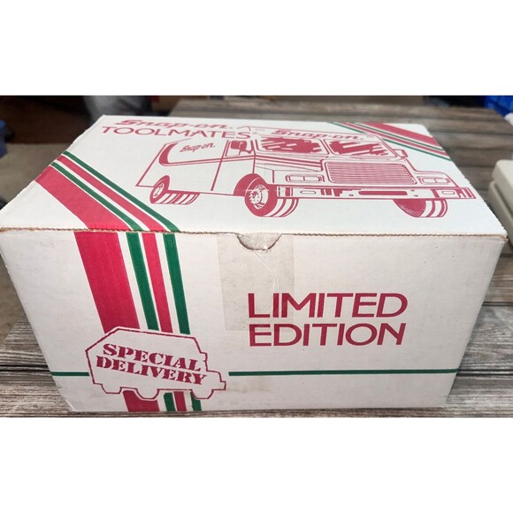 1994 Snap-on Holiday Mugs Set of 6 Holiday Gift Box Limited Edition - Picture 4 of 4